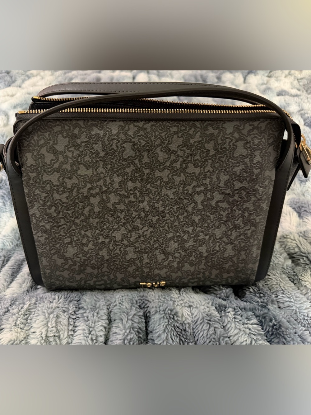 Medium Dark Gray City Bag Kaos Mini Lines